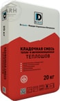 De Luxe Теплошов теплая кладочная смесь 20 кг