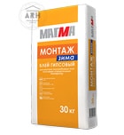 Магма Монтаж Зима клей гипсовый зимний 30 кг