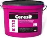 Ceresit K 112 токопроводящий клей для ПВХ и каучуковых покрытий 12 кг