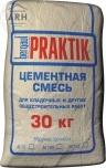 Bergauf Praktik М100 кладочная смесь цементная, 30 кг