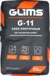 Glims G 11 плиточный клей для керамической плитки, 25 кг