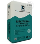 De Luxe Профи База шпатлевка гипсовая 25 кг