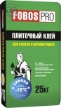 Fobos Pro зимний плиточный клей для кафеля и керамической плитки 25 кг