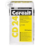 Ceresit CD 24 шпатлевка для бетона 25 кг