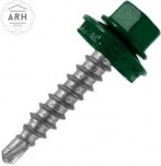 Саморезы кровельные 4.8х70 Ral 6005