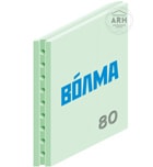 Волма ПГПв 80мм влагостойкая пустотелая пазогребневая плита