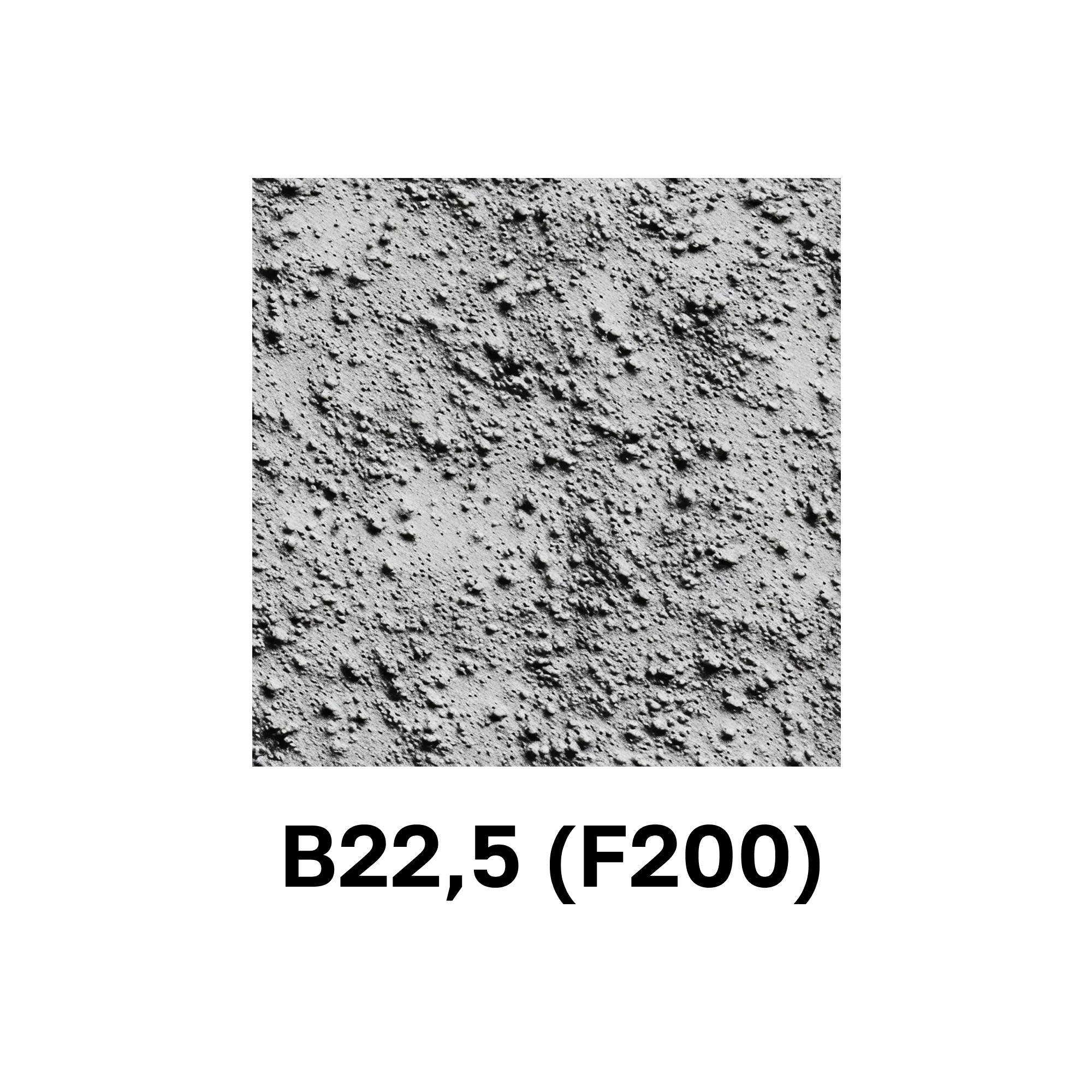 Бетон B22,5 гравий F200 W6 