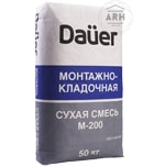Dauer М-200 Монтажно-кладочная смесь