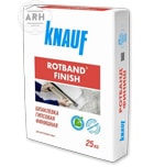 Шпатлевка Кнауф Ротбанд-Финиш гипсовая 25 кг