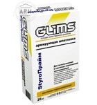 Glims StyroПрайм шпатлевка армирующая водостойкая 20 кг