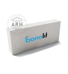 Газобетонный перегородочный блок Bonolit D500 (100мм) 600x100x250
