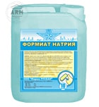 Русеан Формиат Натрия добавка противоморозная в канистрах 10 л