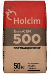 Холсим цемент М500 ЭкстаЦЕМ II/А-К(Ш-И) 42.5 Н 50 кг