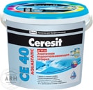 Ceresit CE 40 Aquastatic затирка цементная 2 кг