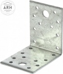 Крепежный уголок 2,5 мм, КU 70x70x55 мм, Сибртех