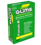 Glims Finish-R шпатлевка финишная белая цементная 20 кг