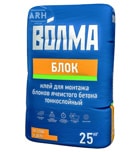 Волма Блок клей для монтажа блоков 25 кг