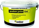 Weber-Vetonit prim uni грунтовка под декоративные штукатурки