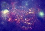 Космос 25014 фотообои на флизелиновой основе, 3.66x2.54м