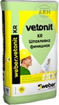 Weber-Vetonit KR шпаклевка полимерная 20 кг