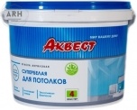 Аквест-4 Мастер краска акриловая супербелая для потолков, 45 кг
