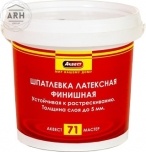 Аквест-71 Мастер шпатлевка латексная, 25 кг