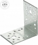 Крепежный уголок 2,5 мм, КU 90x90x65 мм, Сибртех