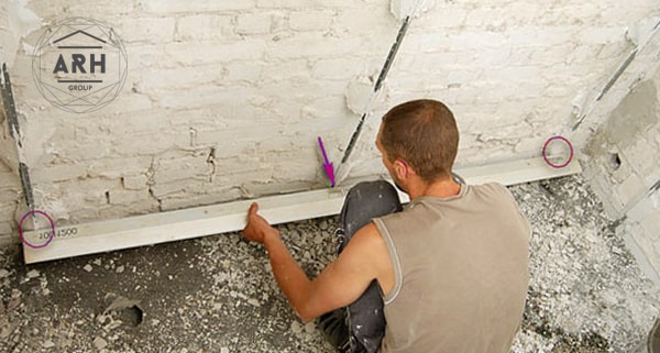 как выровнять стены штукатуркой8