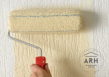 нанесение штукатурки 9